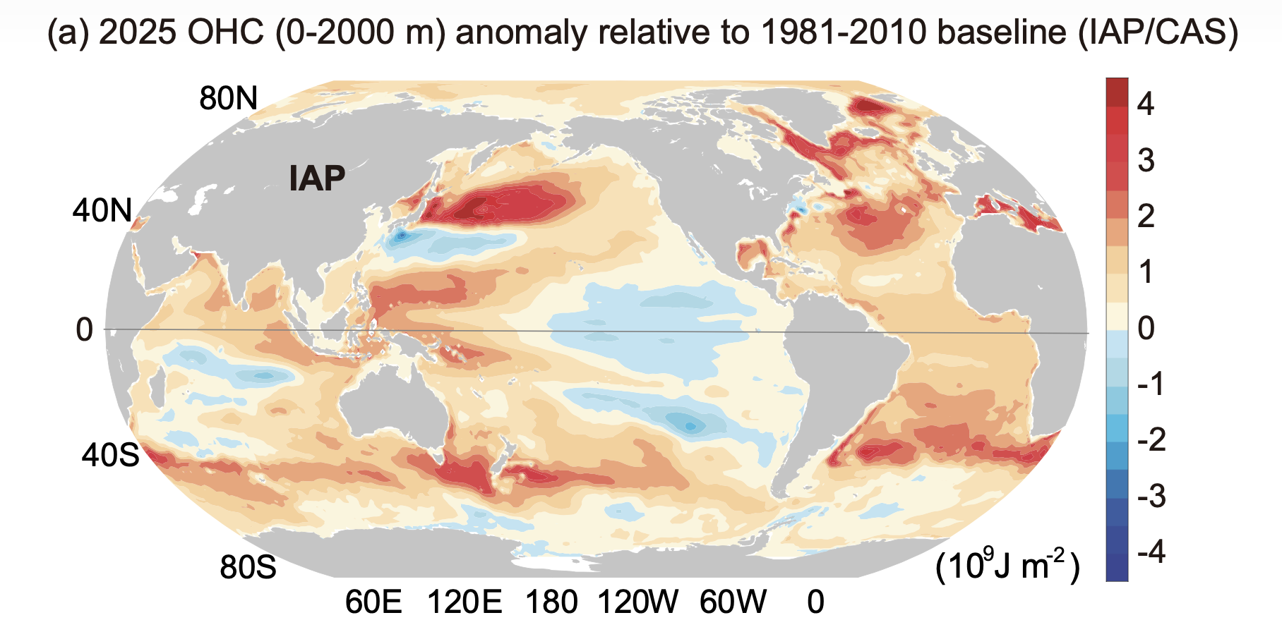 OHC anomaly. Source: Peng et alia